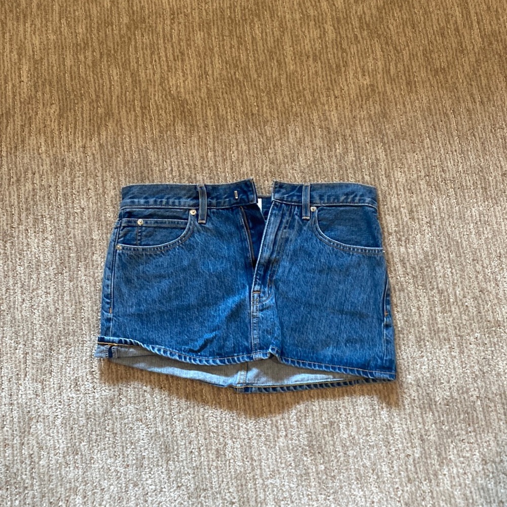 Slvrlake denim skirt